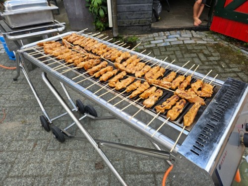 Gasbarbecue pro (opklapbaar) inclusie schoonmaakkosten
